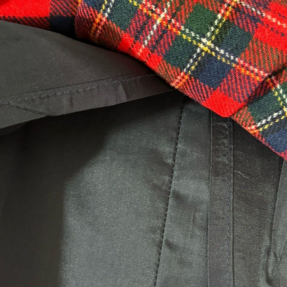 Pendleton Womens Vintage Plaid Tartan Wool Skirt Petite Waist 25" Holiday‎ Red - Picture 8 of 11
